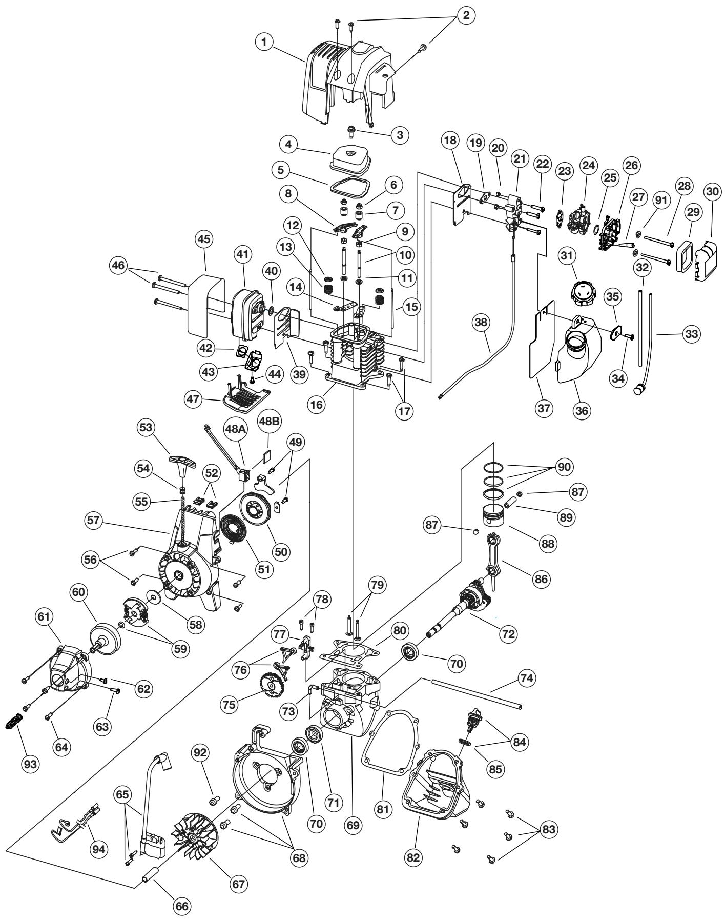 MTD YM26CS - 1