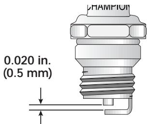 MTD YM300 - Replacing the Spark Plug - 2