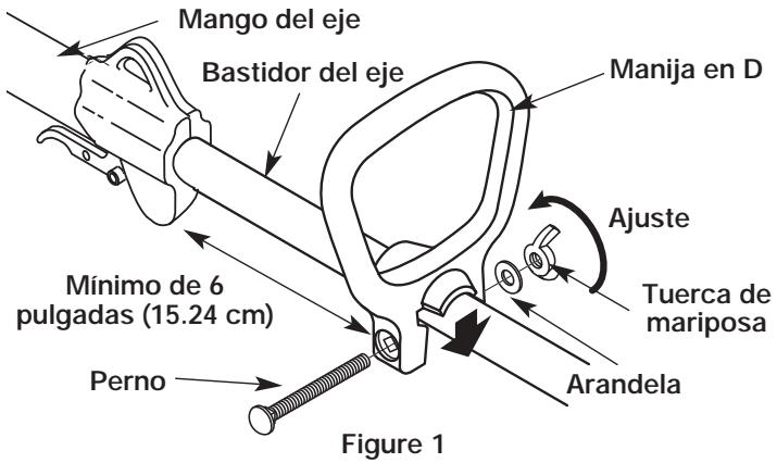 MTD YM300 - INSTALACION Y AJUSTE DE LA MANIJA EN D - 1