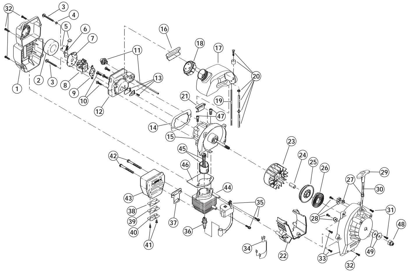 MTD YMGBV3100 - 1