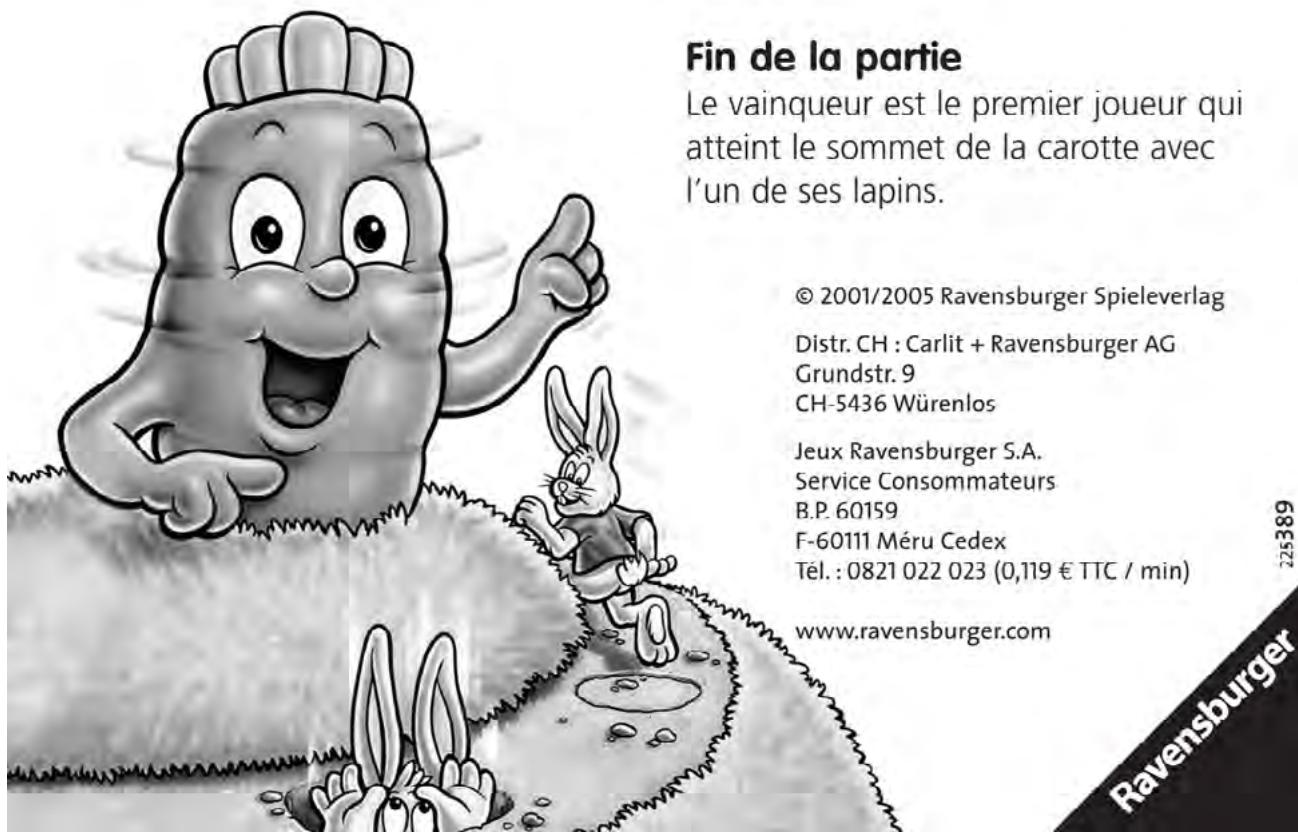 RAVENSBURGER CROQUE CAROTTE - Que se passe-t-il lorsque l'alpioche est épuisée? - 1