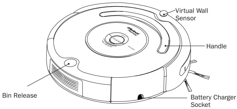 IROBOT ROOMBA 580 - iRobot Roomba Anatomy - 1