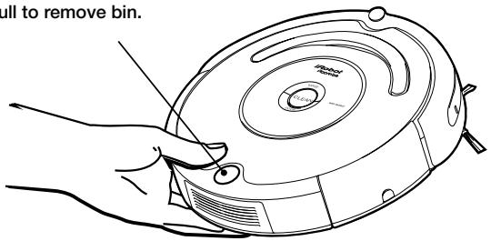IROBOT ROOMBA 500 - Remove and empty Roomba's bin after each use - 1
