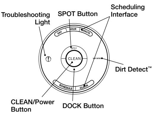 IROBOT ROOMBA 500 - Buttons and Lights - 2