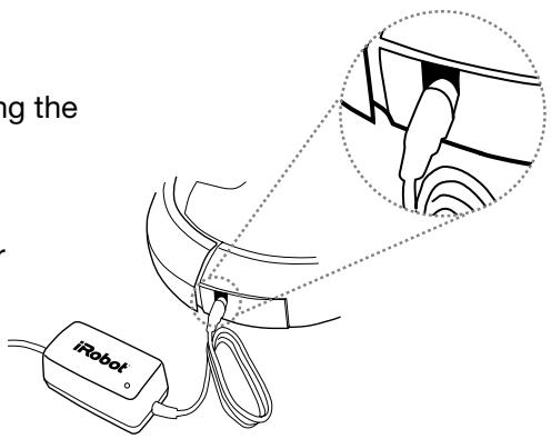 IROBOT SCOOBA 390 - Charge the battery - 1