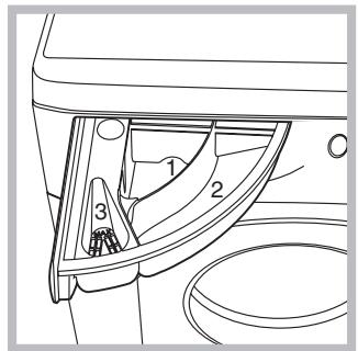 HOTPOINT-ARISTON AML 125 - Gaveta dos detergentes - 1