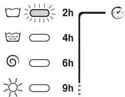 HOTPOINT-ARISTON AML 125 - Retraso seleccionado: - 2