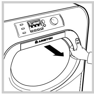 HOTPOINT-ARISTON BS 1400 - Gaveta dos detergentes - 1
