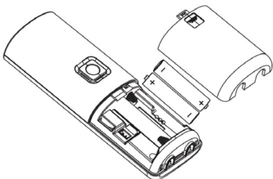 LISTO TELEPHONE DECT SANS-FIL NUMERIQUE AVEC REPONDEUR 2DCT R-250 - Installation des batteries rechargeables - 1