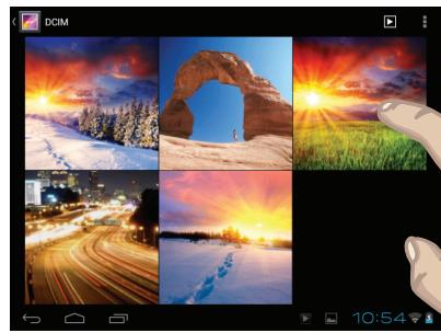 LISTO WEB'PAD 1001 - Visionner des PHOTOS - 1