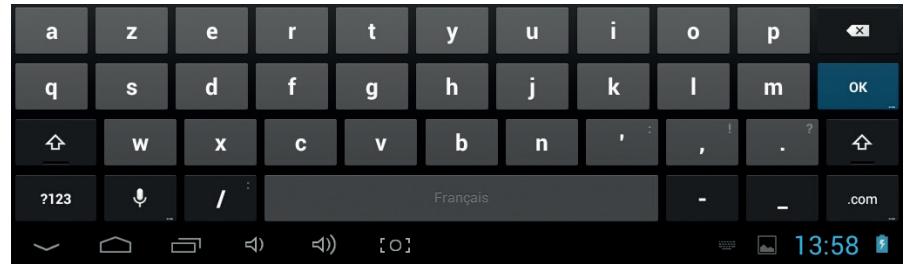 LISTO WEB'PAD 1001 - Utilisation du clavier virtuel - 1