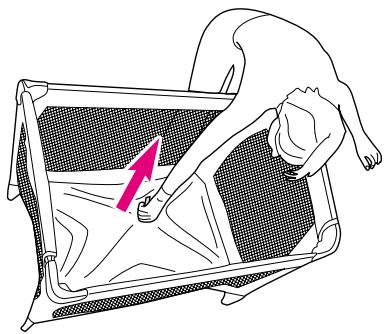 GRACO CONTOUR ELECTRA DELUXE - To Fold Pack 'N Play • Pour plier le Pack'N Play • Falten des Reisebettes • Para plegar el Pack 'N Play • Pack 'N Play Opvouwen • Per piegare il Pack 'N Play • Kuinka Pack 'N Play o taitetaan kokoon • Hopvikning av Pack 'N Play - 2