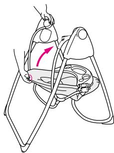 GRACO LOVIN HUG - To Adjust Recline - 2