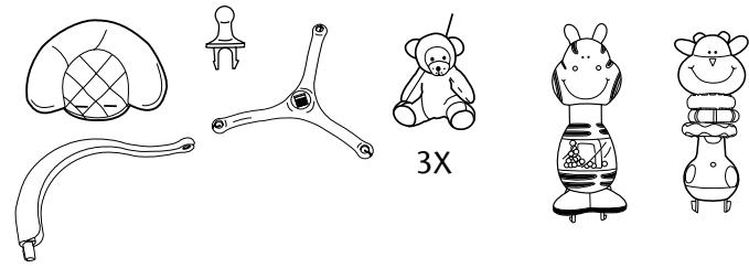 GRACO LOVIN HUG - ACCESSORIES (certain models only) - 1