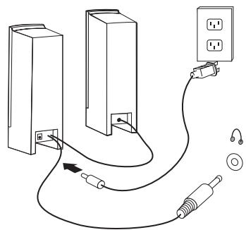 LENOVO IDEACENTRE B310 - If you have powered speakers without an adapter: - 1