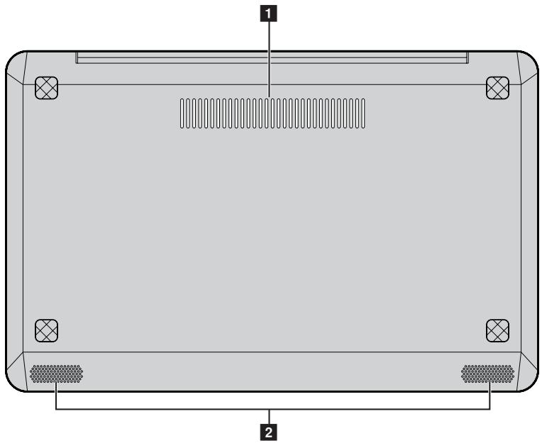 LENOVO IDEAPAD S200 - Undersidan - 1
