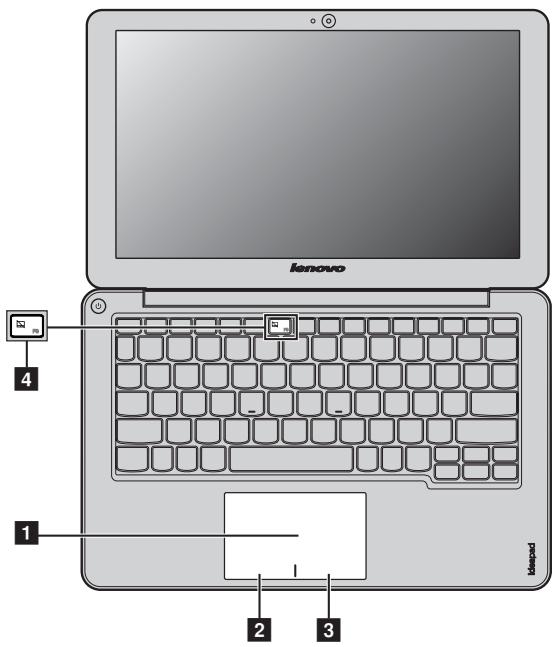 LENOVO IDEAPAD S200 - Anvanda pekplattan - 1