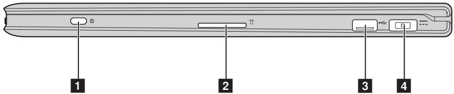 LENOVO YOGA 13 MAM3ZFR, YOGA 13 MAM42FR - Raccordement de périphériques USB - 2