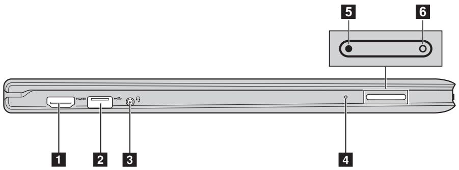 LENOVO YOGA 13 MAM3ZFR, YOGA 13 MAM42FR - Vue de gauche - 1
