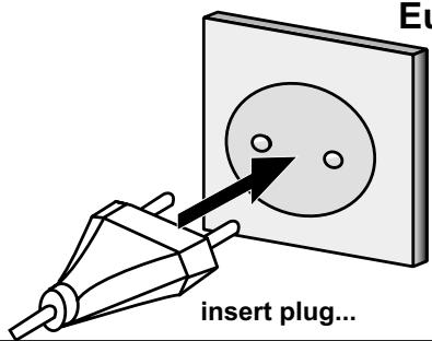 HITACHI 42PMA225EZ - Connect the monitor plug to the mains socket - 3