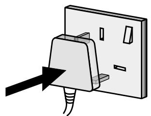 HITACHI 42PMA225EZ - Connect the monitor plug to the mains socket - 1