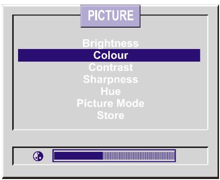 HITACHI CL2125S - Setting Colour: - 1