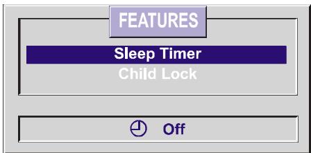 HITACHI CL2125S - Sleep Timer: - 1