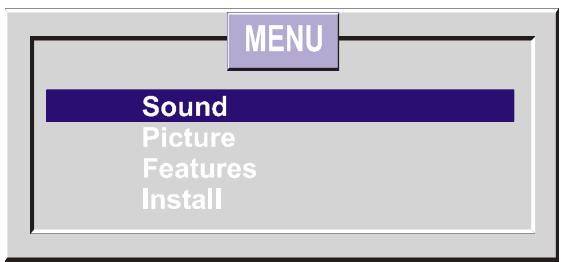 HITACHI CL2842S - Information Menu - 2