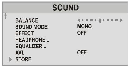 HITACHI CL28W460N - To Store the Settings - 1