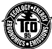 HITACHI CM643ET - TCO'95 STATEMENT - 1