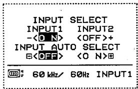 HITACHI CM815ET PLUS - INPUT SELECT - 1