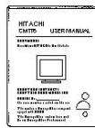 HITACHI CM821FET - Checking the contents - 3