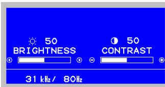 HITACHI CM828ET - Brightness/Contrast Adjustment - 1