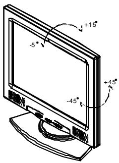 HITACHI CML170SXW - Viewing Angle Adjustment - 1