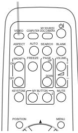 HITACHI CPX8 - Selecting an input signal (continued) - 3