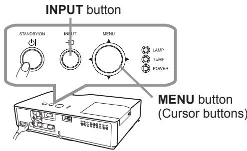 HITACHI CPX8 - Using the menu function - 1