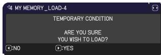 HITACHI CPX8 - Indication in OSD (On Screen Display) - 3