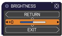 HITACHI CPX9 - Indication in OSD (On Screen Display) - 1
