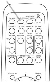 HITACHI CPX9 - Selecting an input signal (continued) - 1