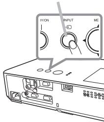 HITACHI CPX9 - Selecting an input signal - 3