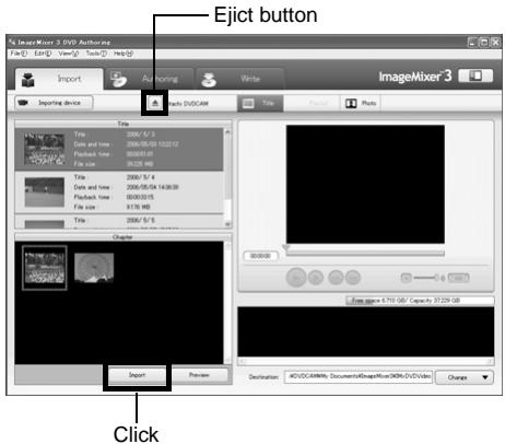 HITACHI DZ-BX35A - CREATING DVD-VIDEO USING IMAGES RECORDED ON DISC - 4