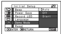 HITACHI DZ-BX35A - CHANGING SETTING OF DEMONSTRATION - 1