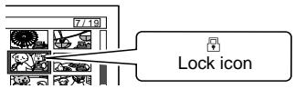 HITACHI DZ-BX35A - LOCKING SCENES ON CARD (LOCK) - 1