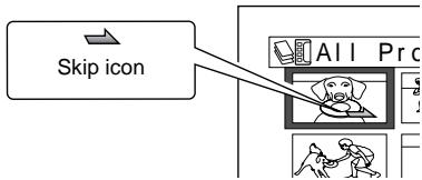 HITACHI DZ-BX35A - PLAYING BACK BY SKIPPING SCENES (EFFECT - SKIP) - 1