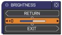 HITACHI ED-X26 - Indication in OSD (On Screen Display) - 1