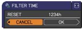 HITACHI ED-X26 - Indication in OSD (On Screen Display) - 2