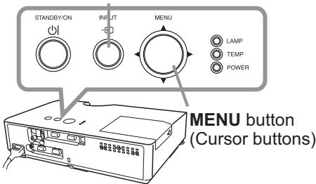 HITACHI ED-X50 - Using the menu function - 1