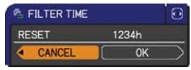 HITACHI ED-X50 - Indication in OSD (On Screen Display) - 2