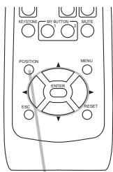 HITACHI ED-X50 - Adjusting the position - 1
