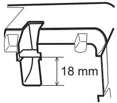 HITACHI ED-X50 - Using the security bar and slot - 2